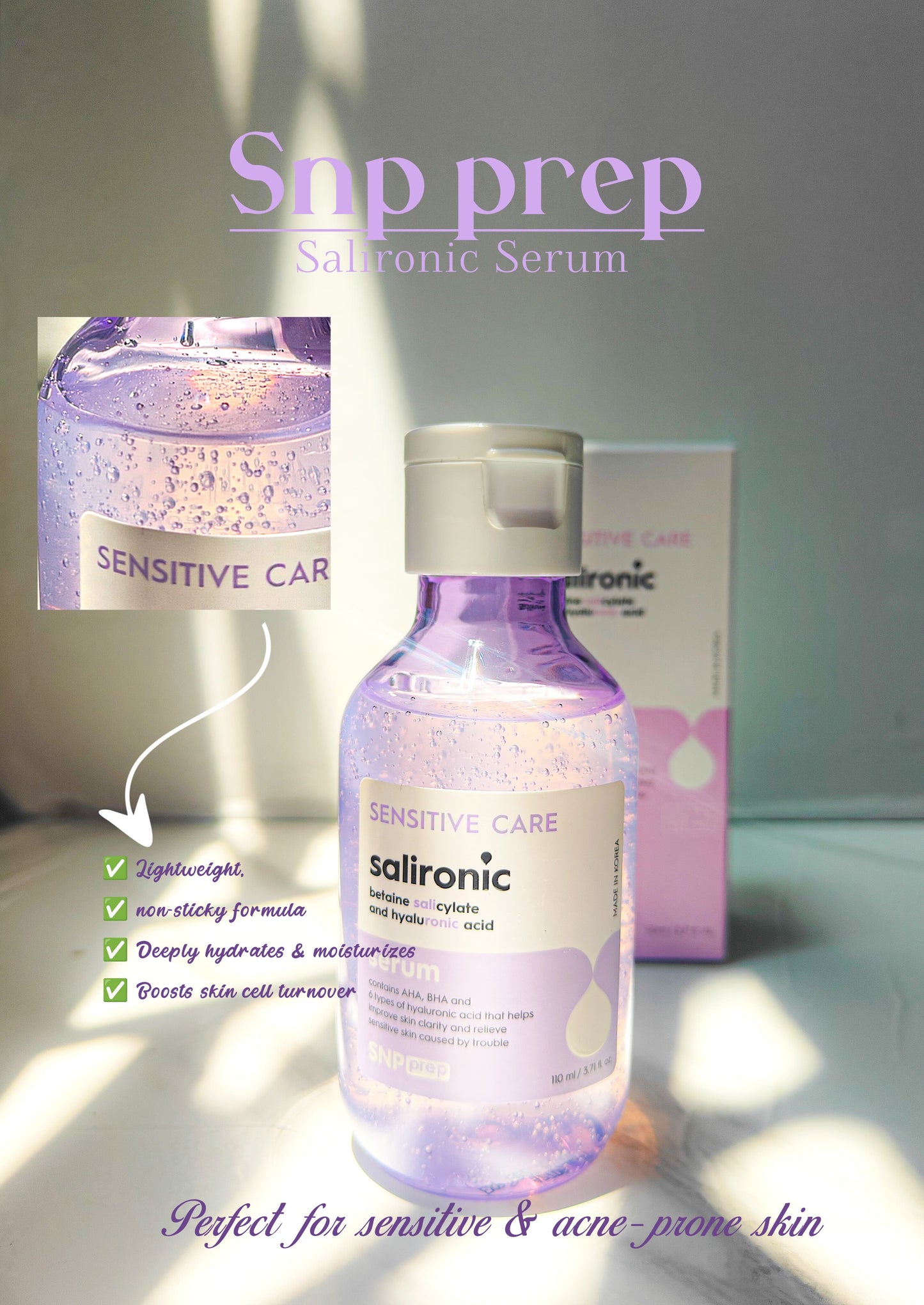 SNP Prep Salironic Serum