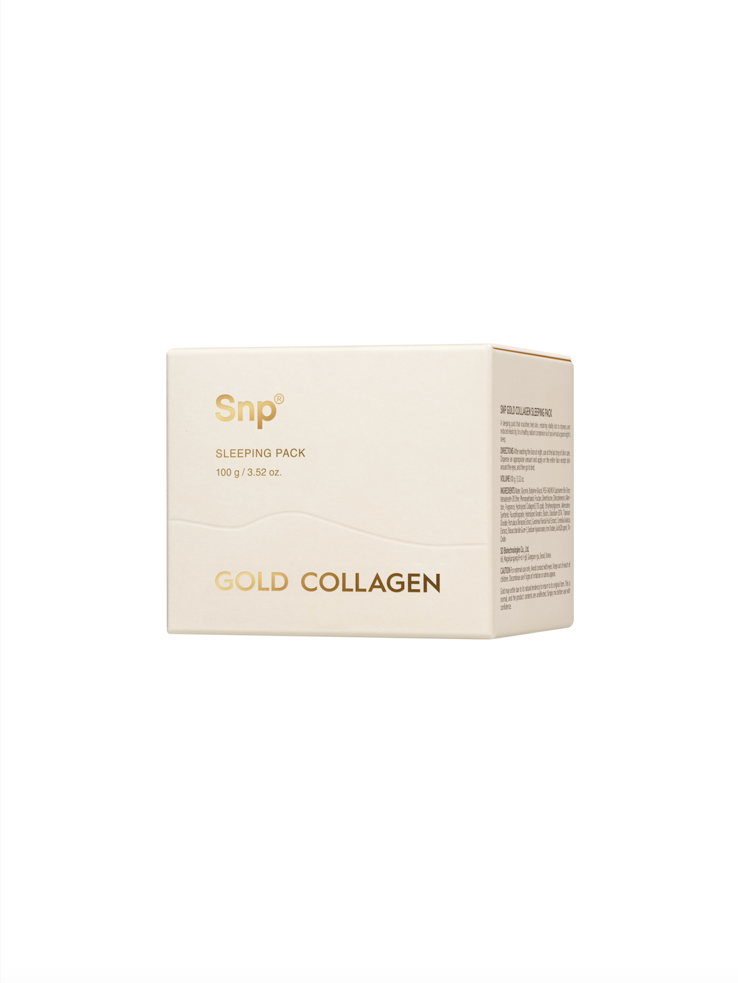 SNP Gold Collagen Sleeping Pack